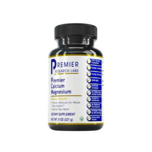 Premier Calcium Magnesium powder bottle