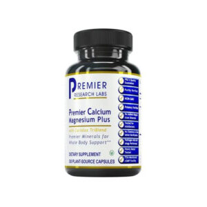 Premier Calcium Magnesium capsules bottle